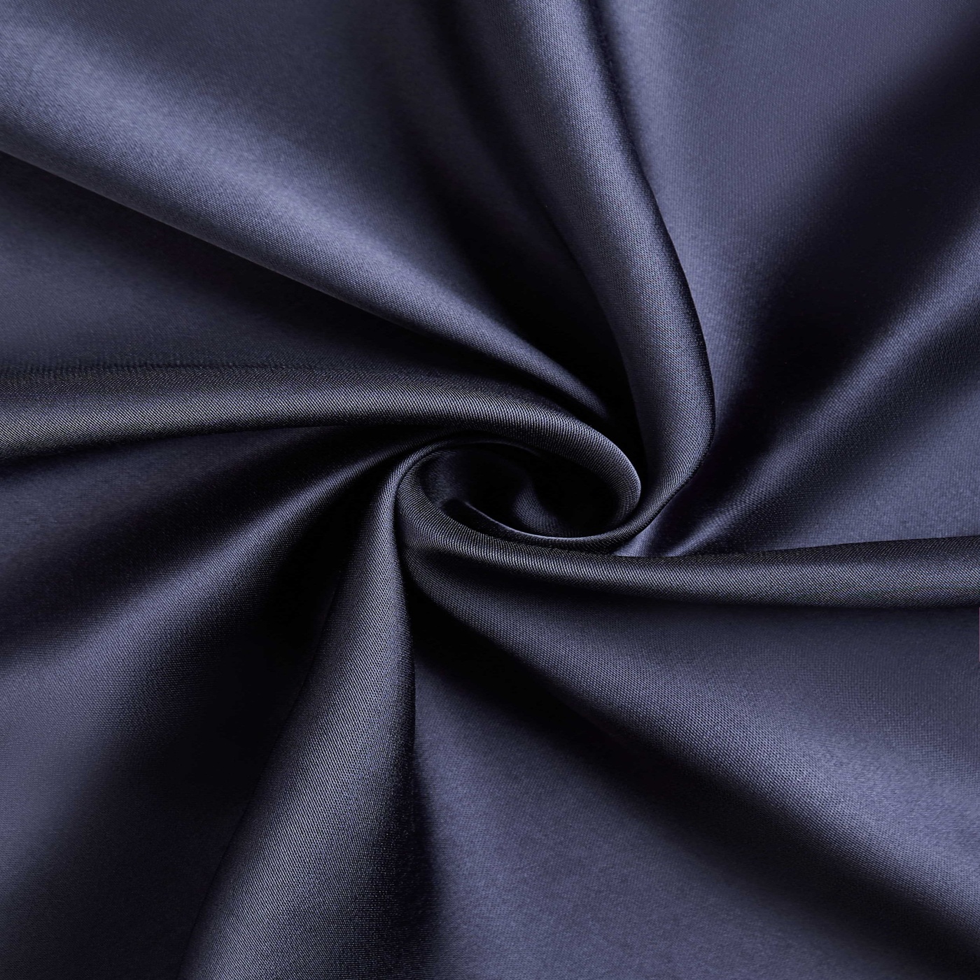 картинка Вискоза сатин Темно-синий, 23 мм, 140 см  от магазина Мир Шелка