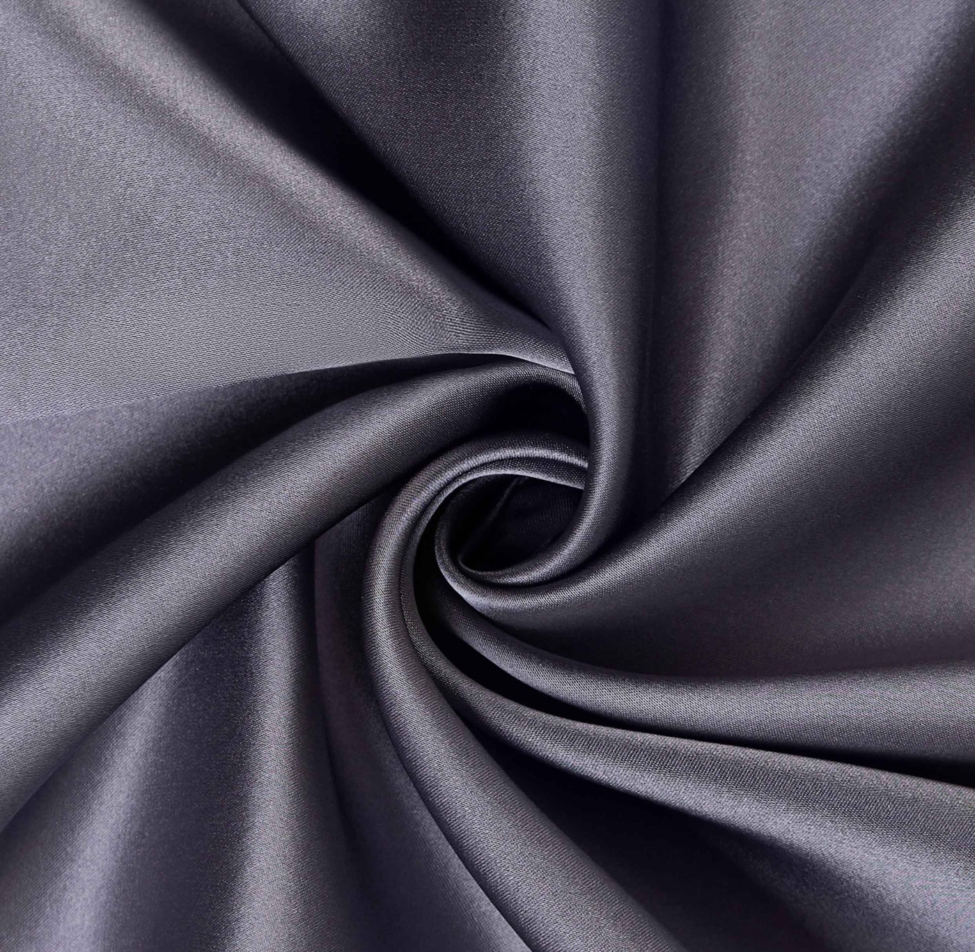 картинка Атлас натуральный шелк 100%, цвет Графитово серый, 140 см, 16 мм от магазина Мир Шелка