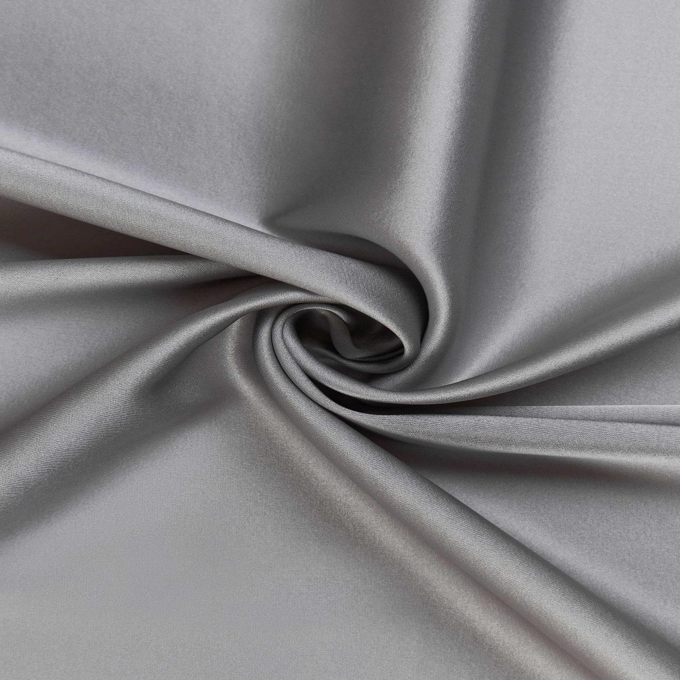 картинка Атлас стрейч (с эластаном) Серый стальной (2027), шелк 95%, эластан 5% от магазина Мир Шелка