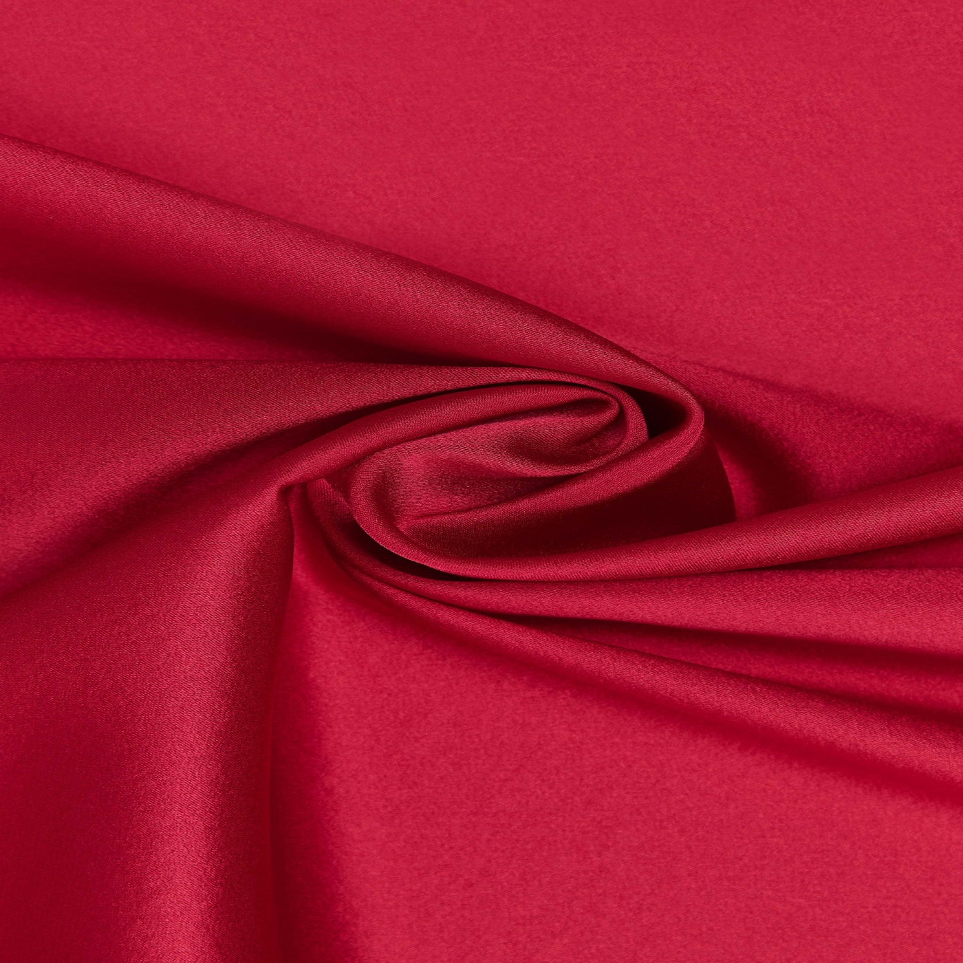картинка Атлас стрейч (с эластаном) Красный рубиновый (2007), 140 см, 19 мм, шелк 95%, эластан 5% от магазина Мир Шелка