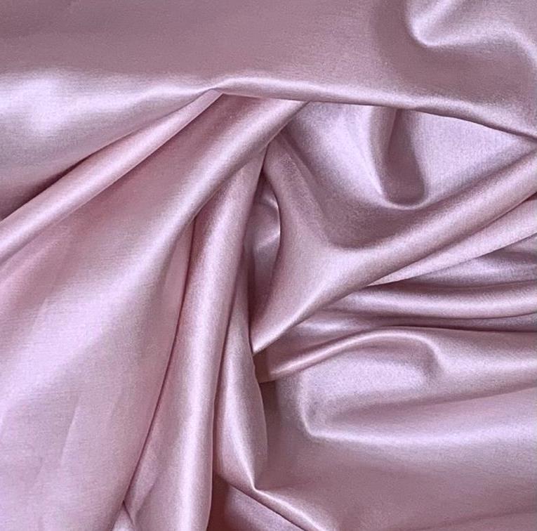 картинка Шелк-хлопок Сатин, Розовый закат, 280 см, 19 мм от магазина Мир Шелка